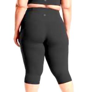 Two Pairs Ultra High Rise Elation Crop Athleta Leggings
